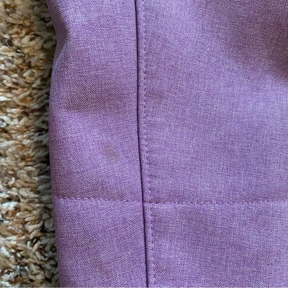 The North Face women’s M Jacket Purple fitted zipper front bottom drawstring - Picture 5 of 9